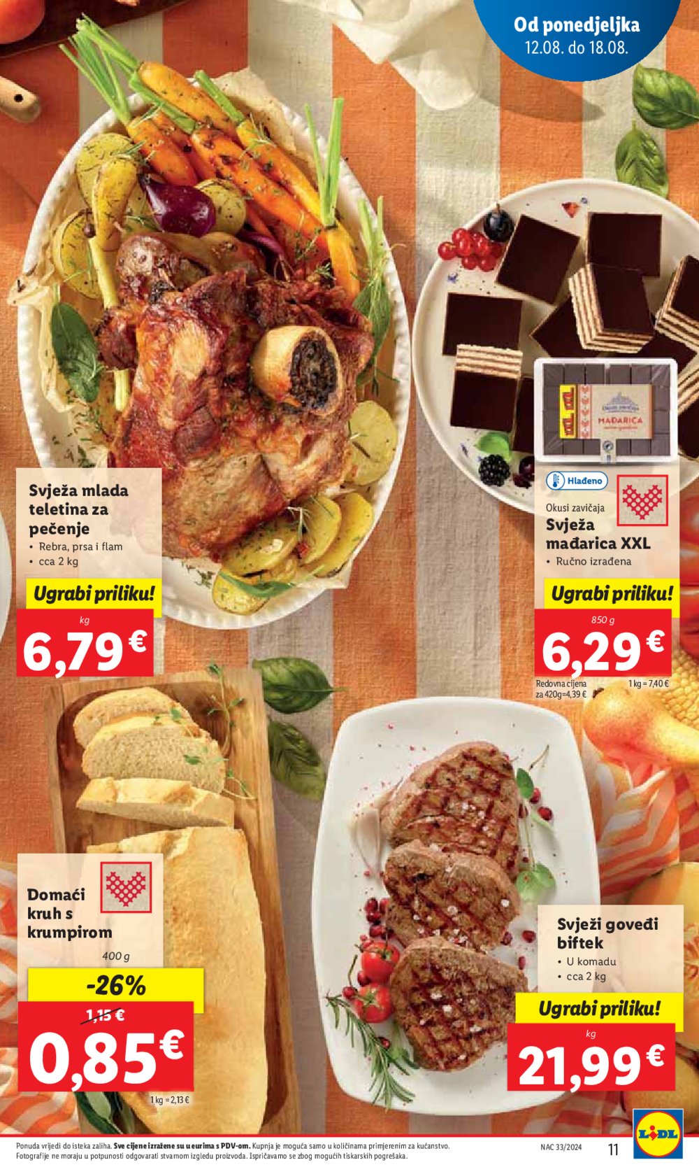 Lidl katalog Super ponuda od ponedjeljka 12.08.-18.08.2024.