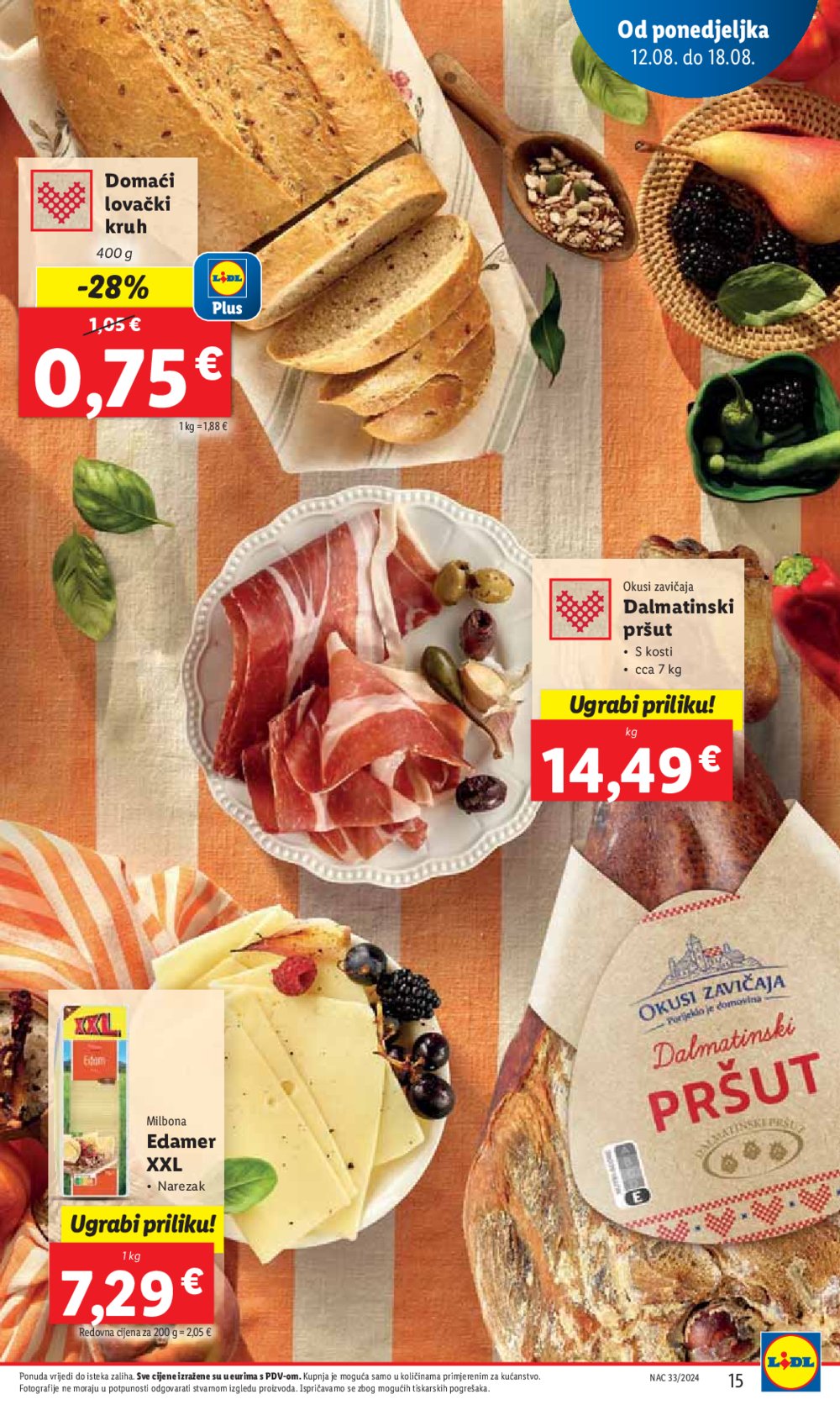 Lidl katalog Super ponuda od ponedjeljka 12.08.-18.08.2024.