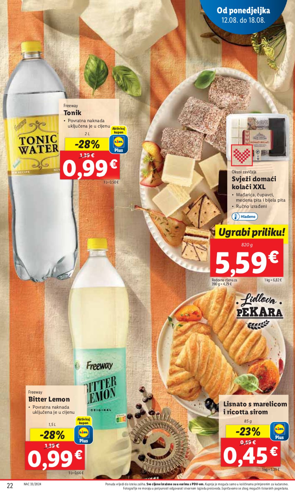 Lidl katalog Super ponuda od ponedjeljka 12.08.-18.08.2024.