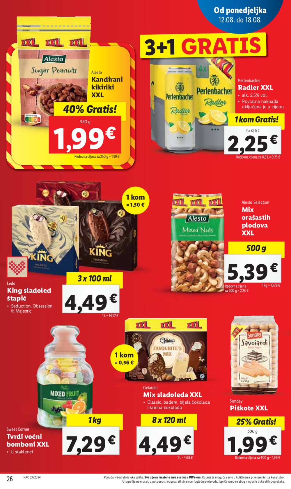 Lidl katalog Super ponuda od ponedjeljka 12.08.-18.08.2024.