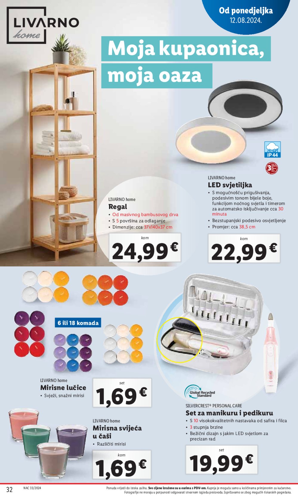 Lidl katalog Super ponuda od ponedjeljka 12.08.-18.08.2024.