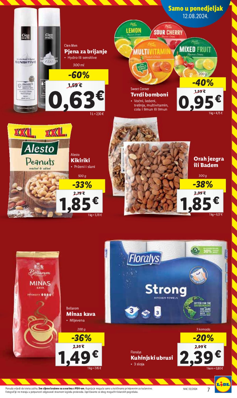 Lidl katalog Super ponuda od ponedjeljka 12.08.-18.08.2024.