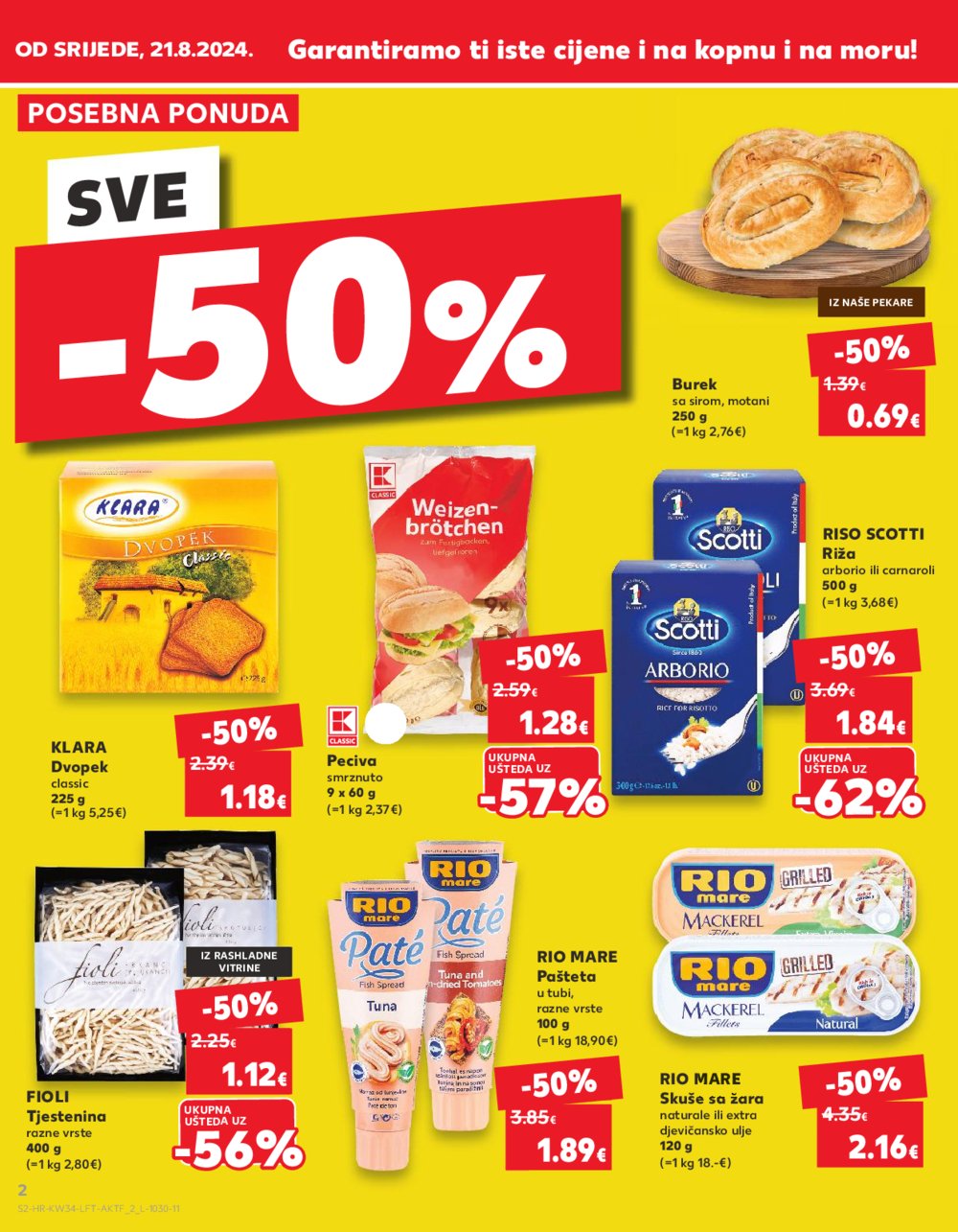 Kaufland katalog Akcija 21.08.-27.08.2024. Odabrane poslovnice