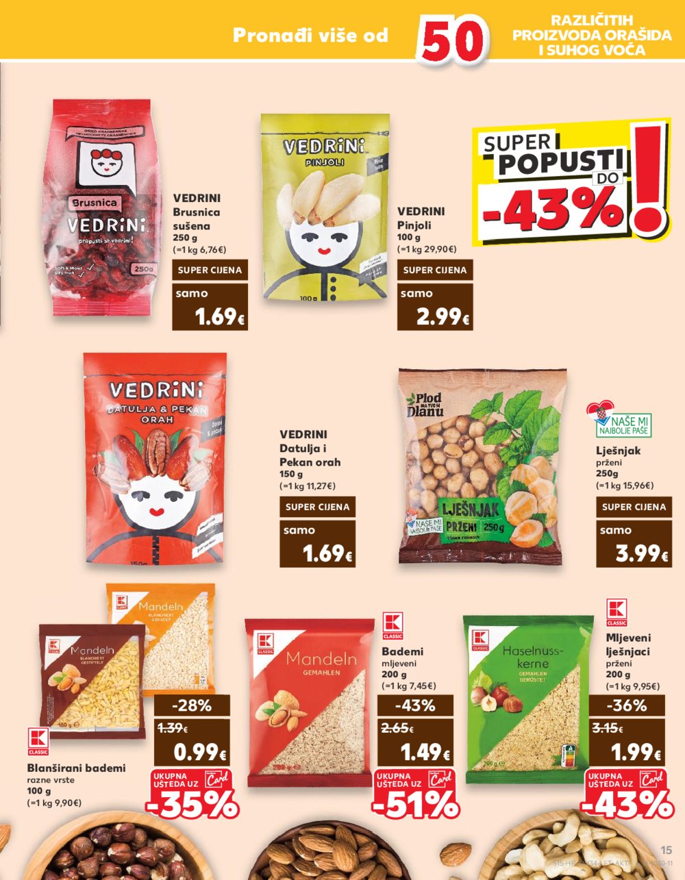 Kaufland katalog Akcija 21.08.-27.08.2024. Odabrane poslovnice