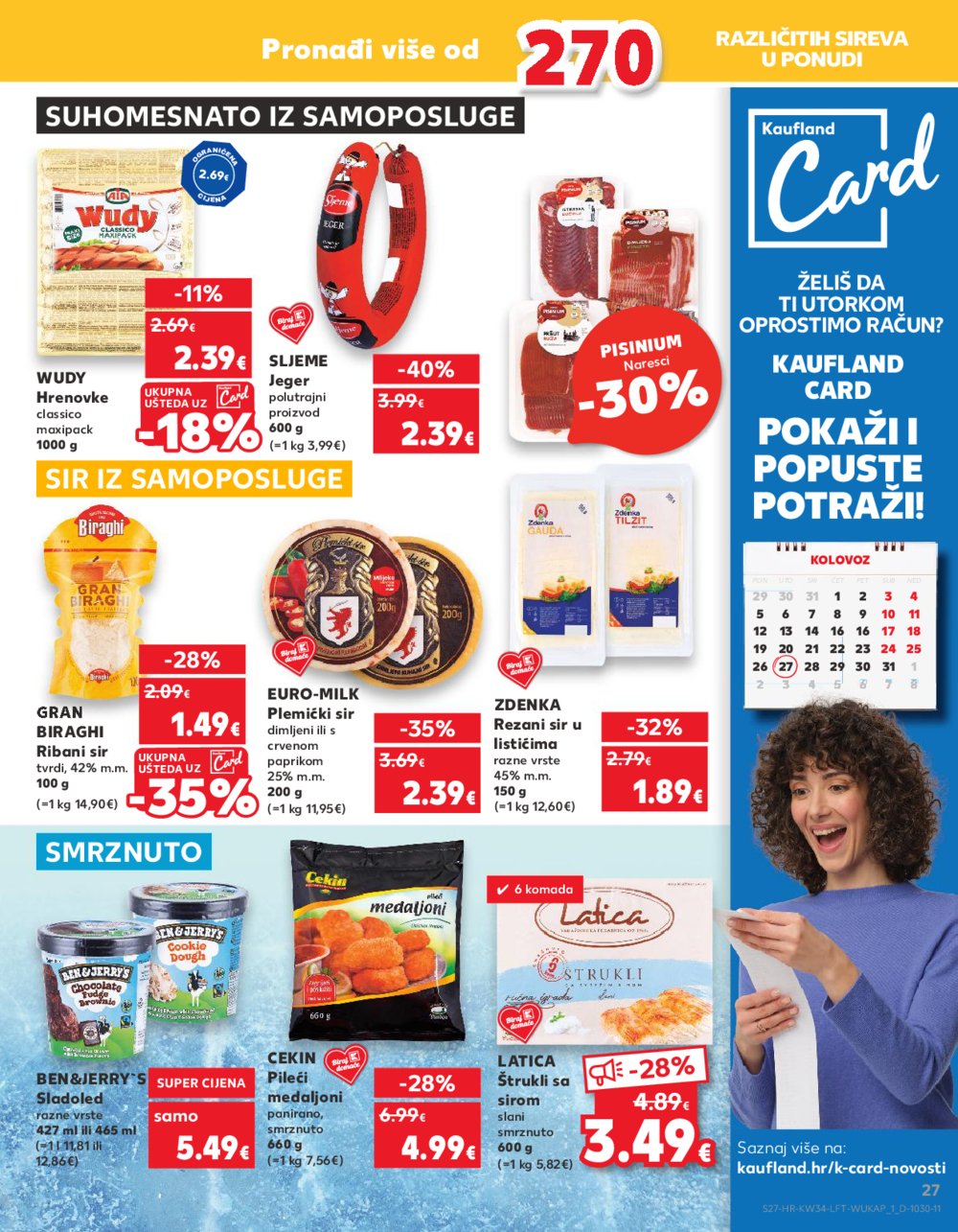 Kaufland katalog Akcija 21.08.-27.08.2024. Odabrane poslovnice