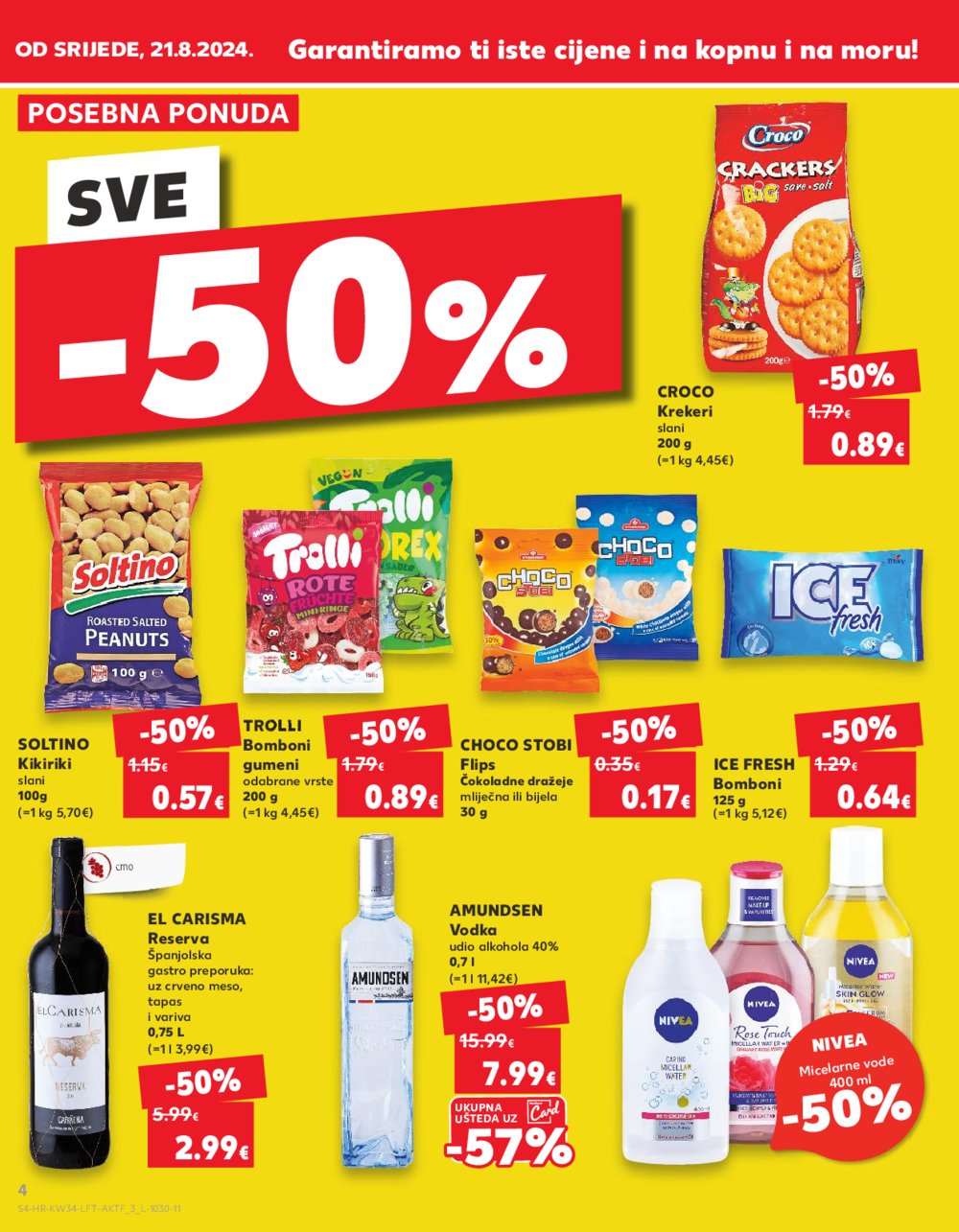 Kaufland katalog Akcija 21.08.-27.08.2024. Odabrane poslovnice
