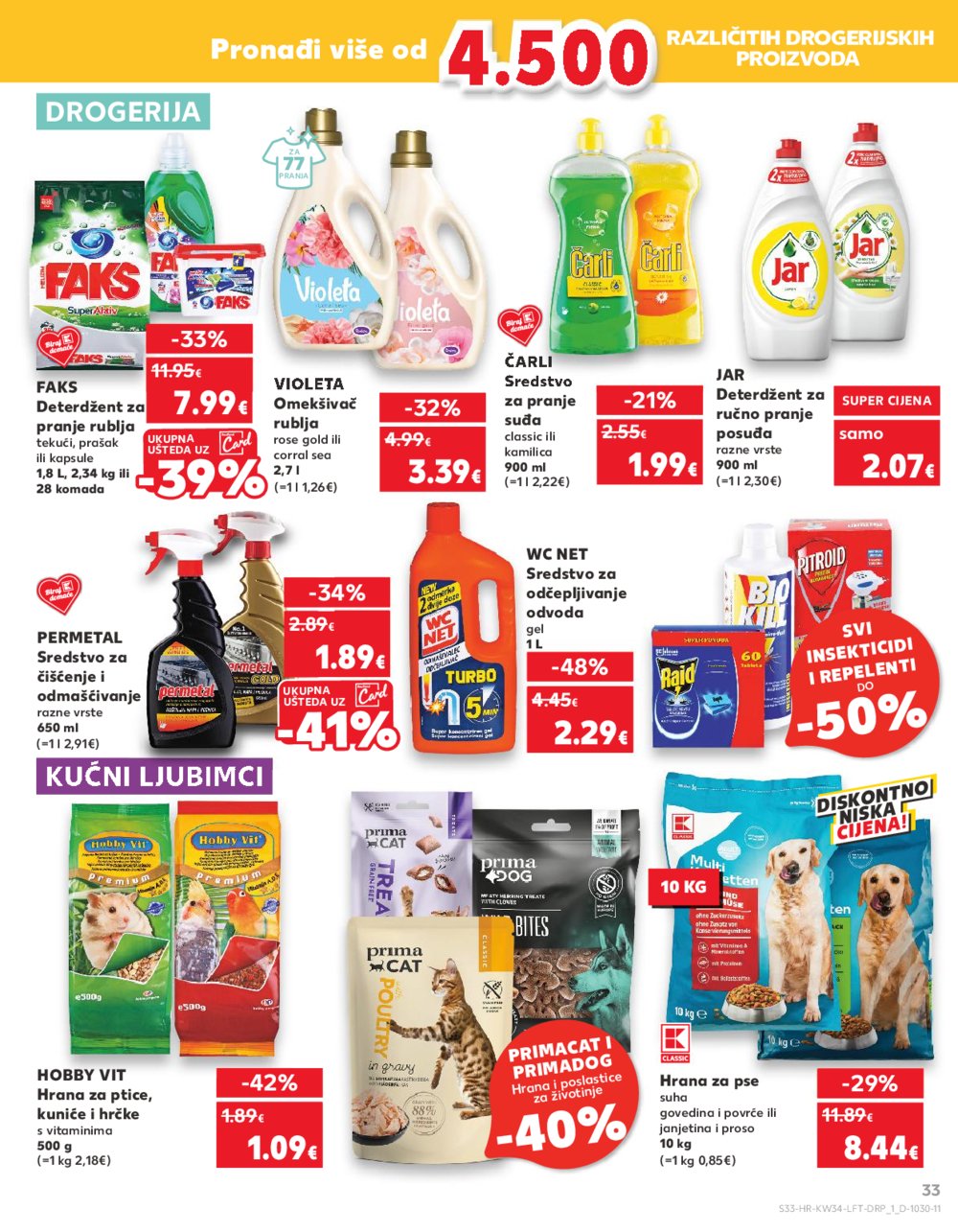 Kaufland katalog Akcija 21.08.-27.08.2024. Odabrane poslovnice