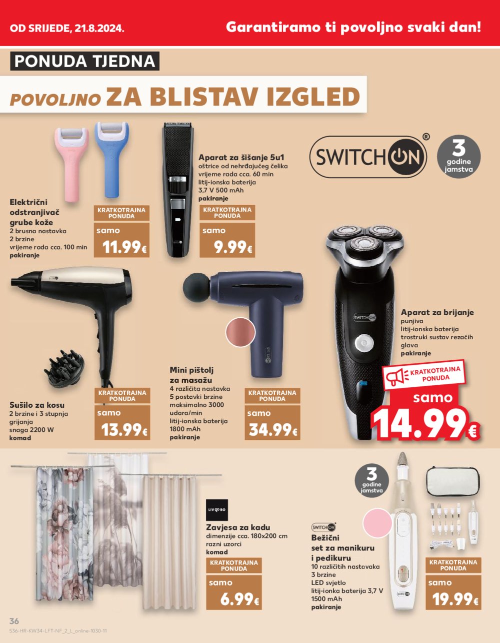 Kaufland katalog Akcija 21.08.-27.08.2024. Odabrane poslovnice
