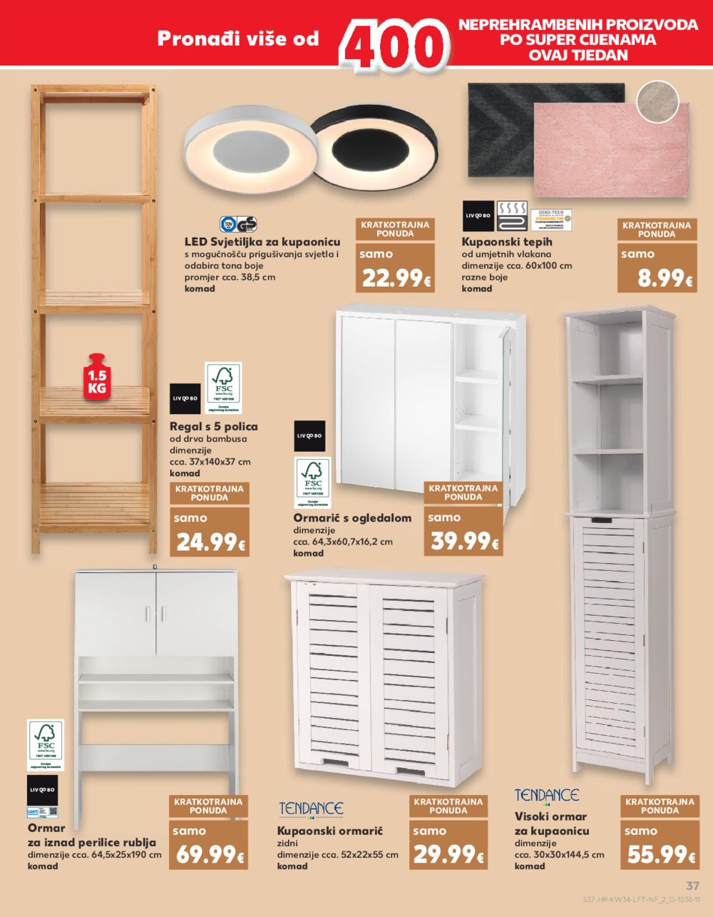 Kaufland katalog Akcija 21.08.-27.08.2024. Odabrane poslovnice