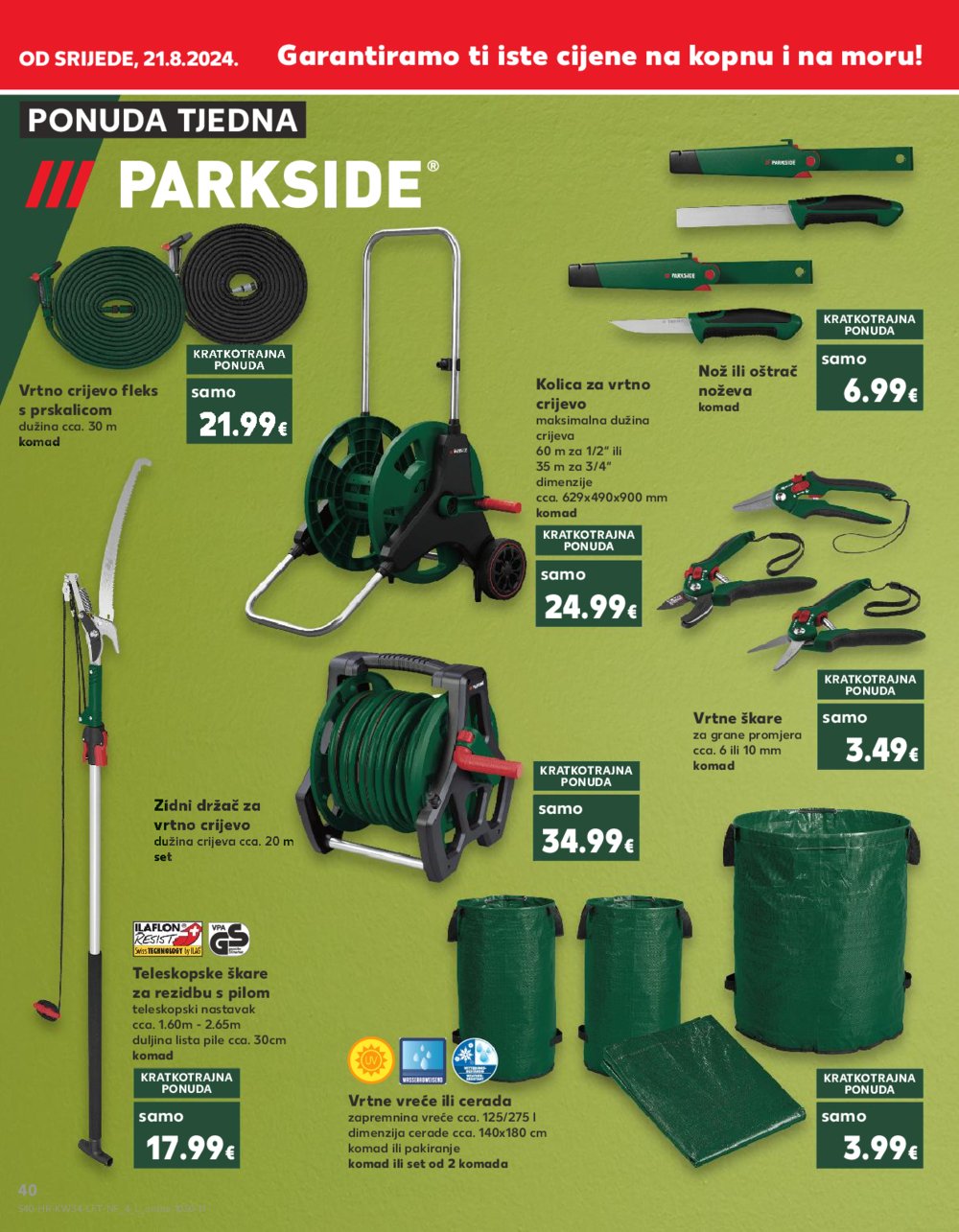 Kaufland katalog Akcija 21.08.-27.08.2024. Odabrane poslovnice