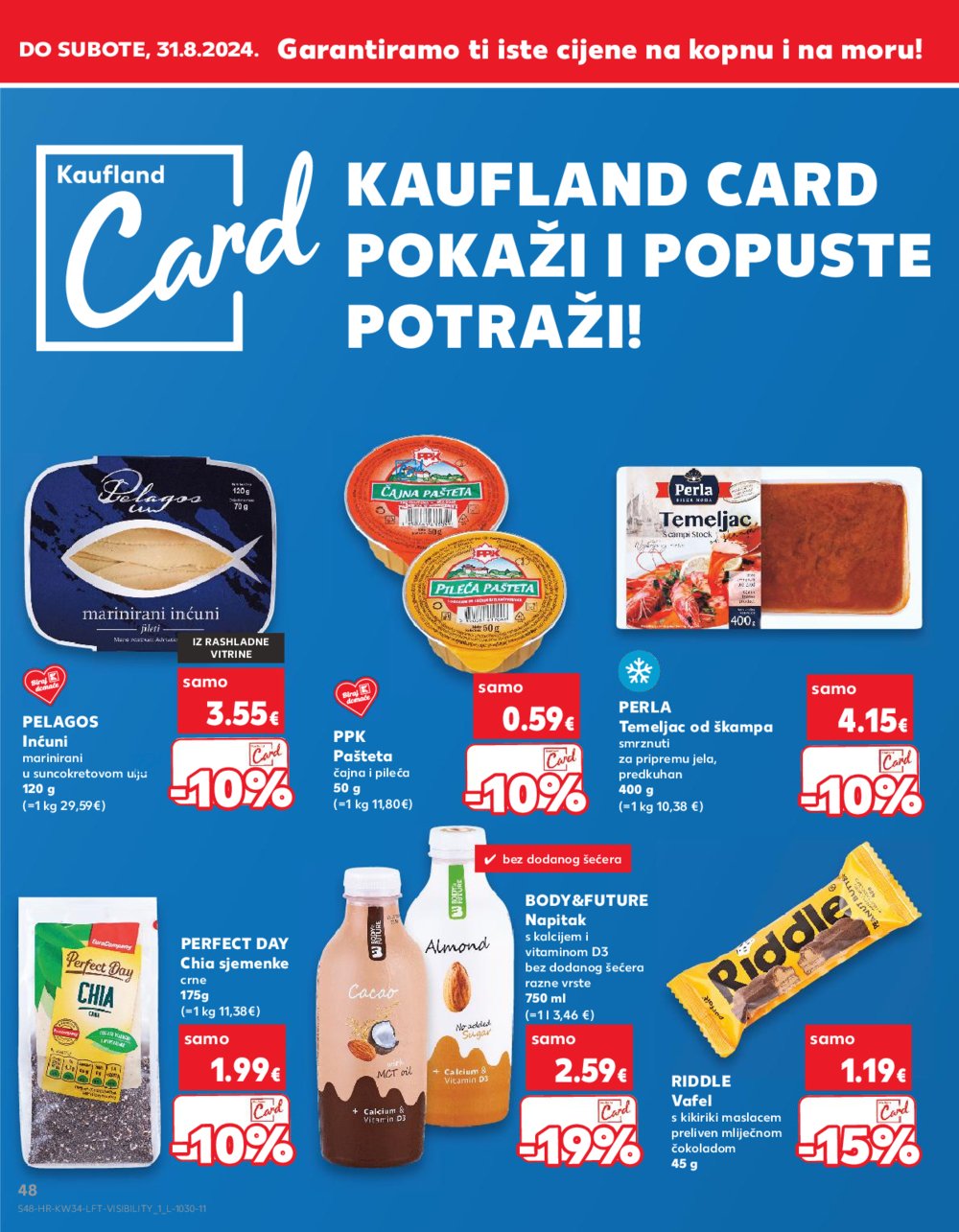 Kaufland katalog Akcija 21.08.-27.08.2024. Odabrane poslovnice