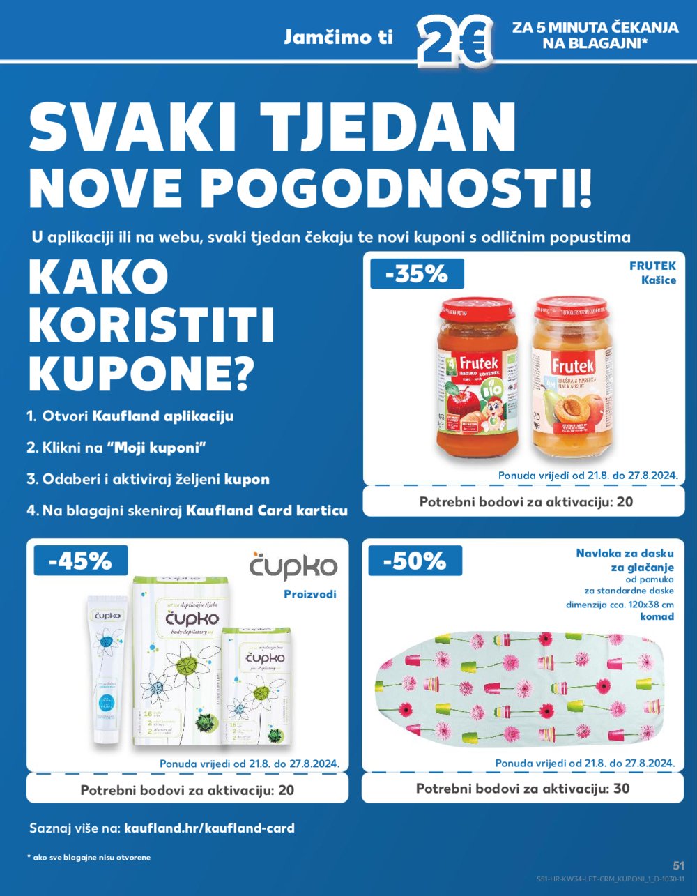 Kaufland katalog Akcija 21.08.-27.08.2024. Odabrane poslovnice