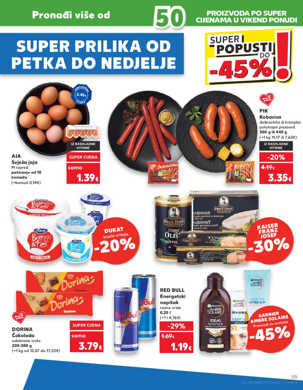 Kaufland katalog Akcija 21.08.-27.08.2024. Odabrane poslovnice