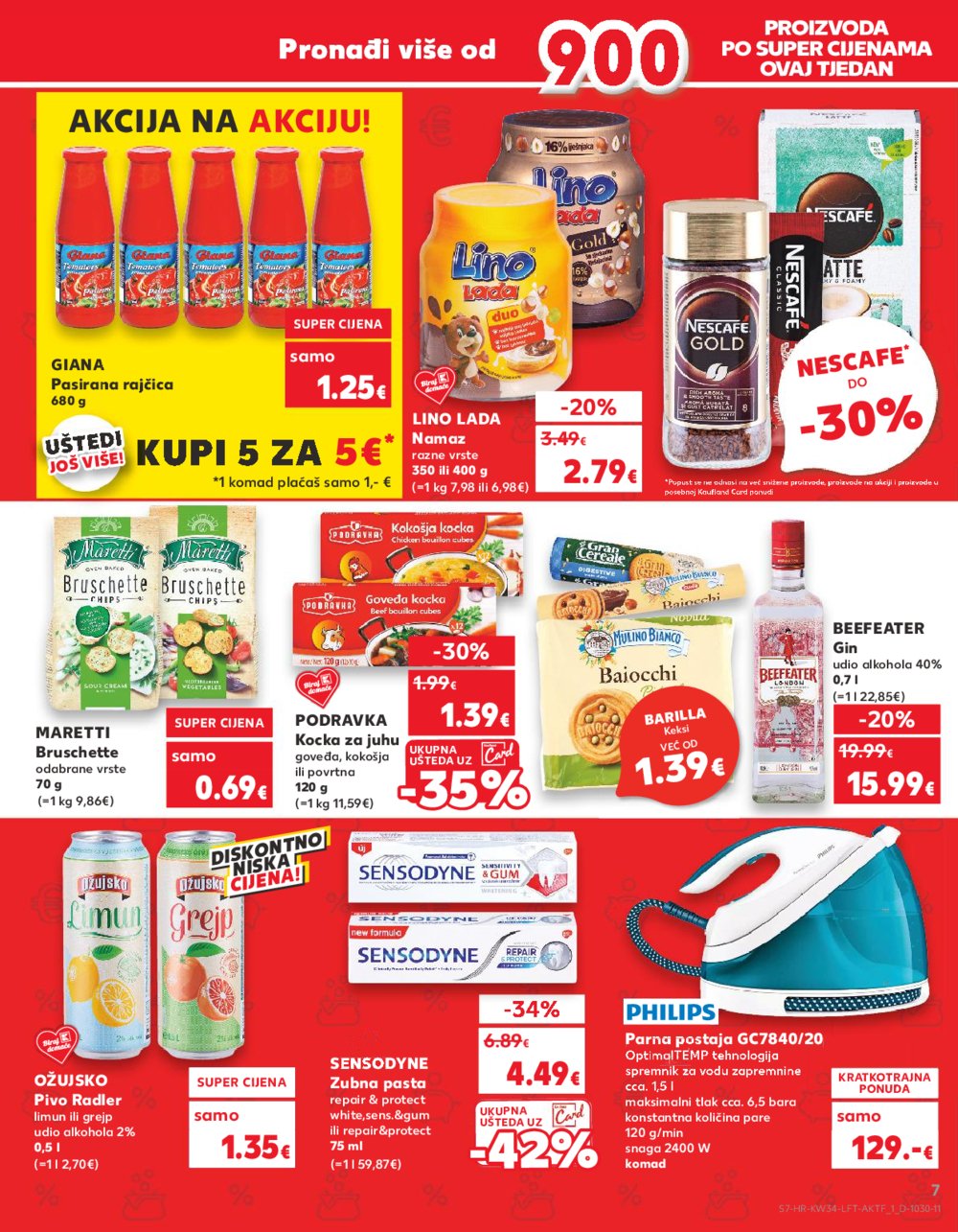 Kaufland katalog Akcija 21.08.-27.08.2024. Odabrane poslovnice
