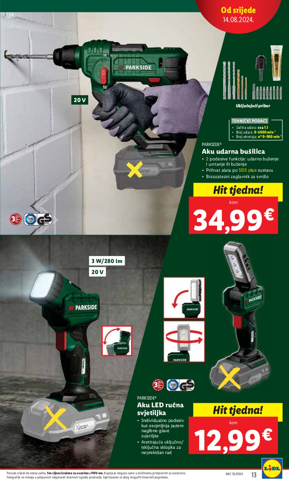 Lidl Super ponuda od Srijede 14.08.-18.08.2024.