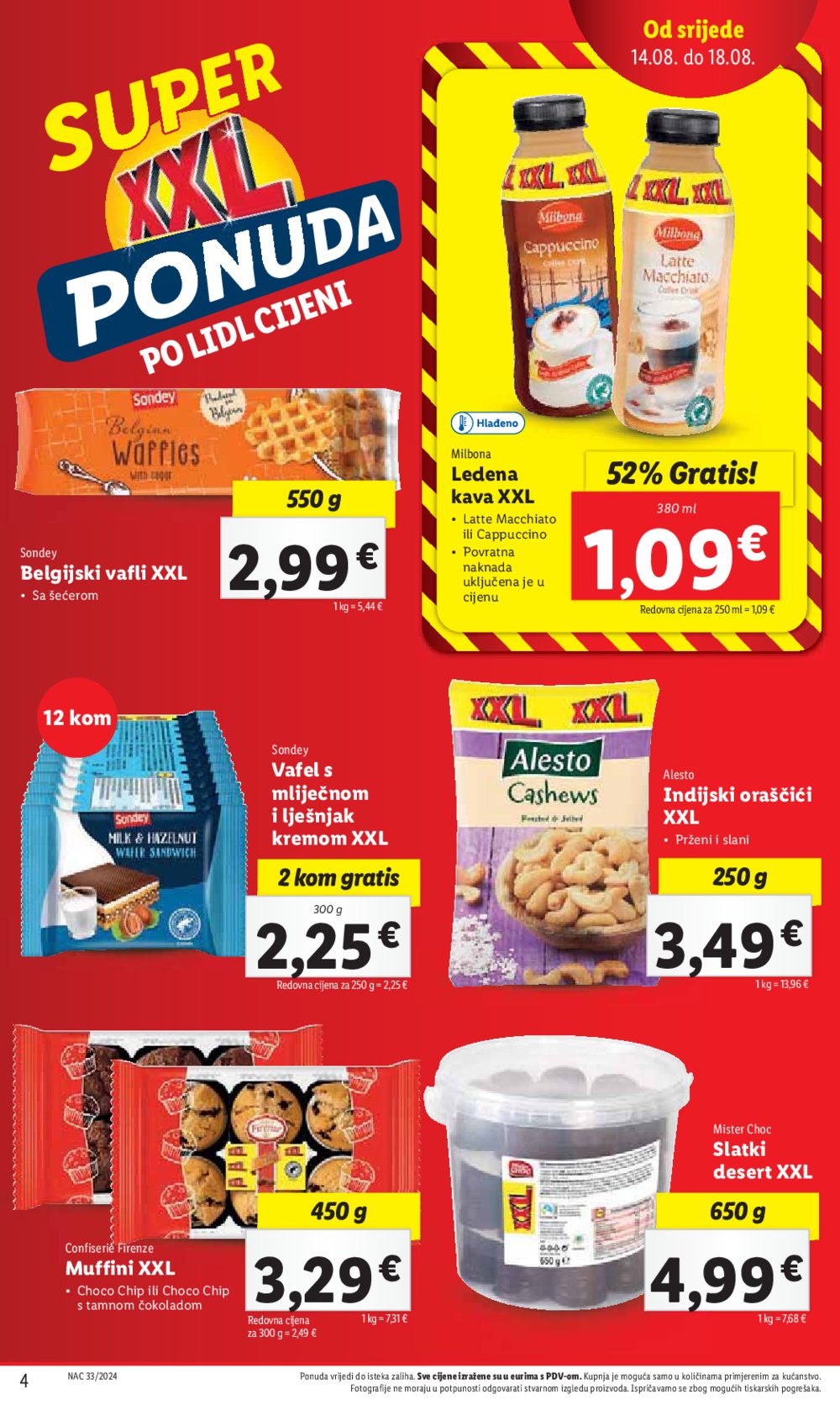Lidl Super ponuda od Srijede 14.08.-18.08.2024.