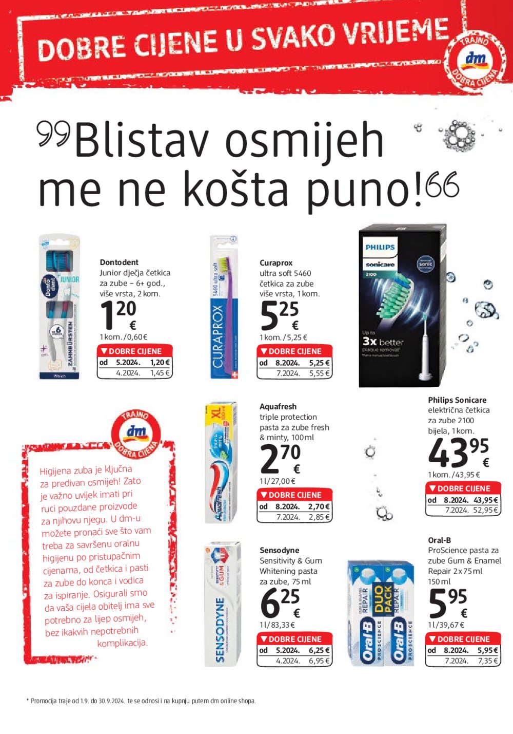 dm katalog Akcija 01.09. - 15.09.2024.