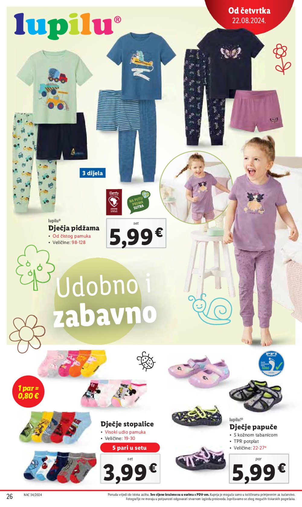 Lidl katalog Super ponuda od četvrtka 22.08. - 25.08.2024.