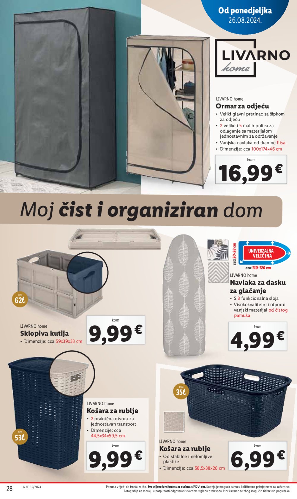 Lidl katalog Super ponuda od ponedjeljka 26.08. - 01.09.2024.