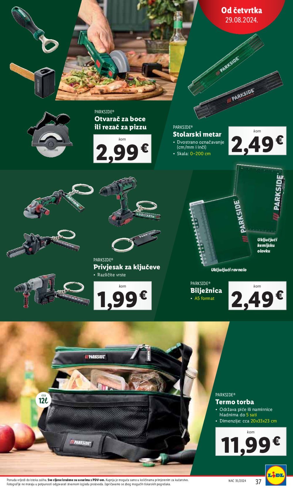 Lidl katalog Super ponuda od ponedjeljka 26.08. - 01.09.2024.