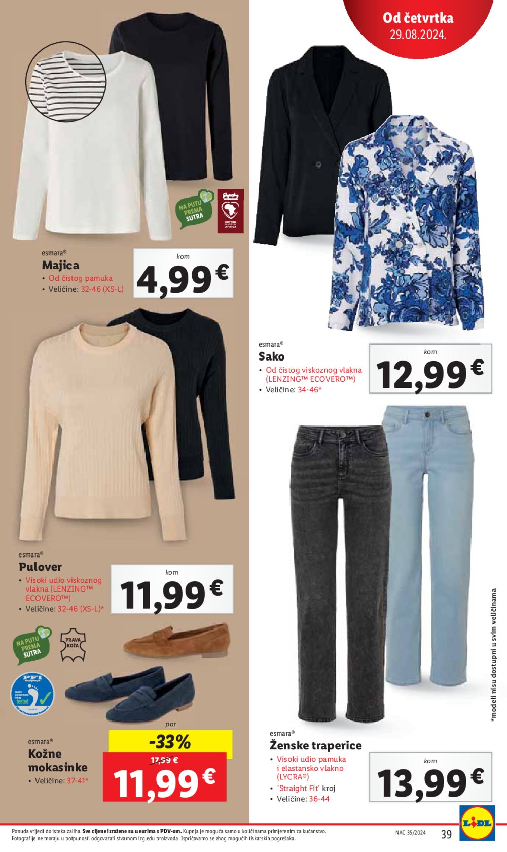 Lidl katalog Super ponuda od ponedjeljka 26.08. - 01.09.2024.