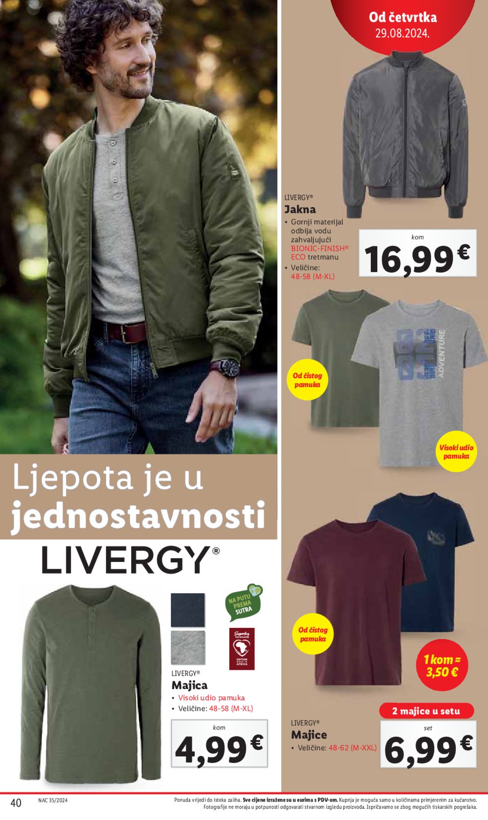 Lidl katalog Super ponuda od ponedjeljka 26.08. - 01.09.2024.