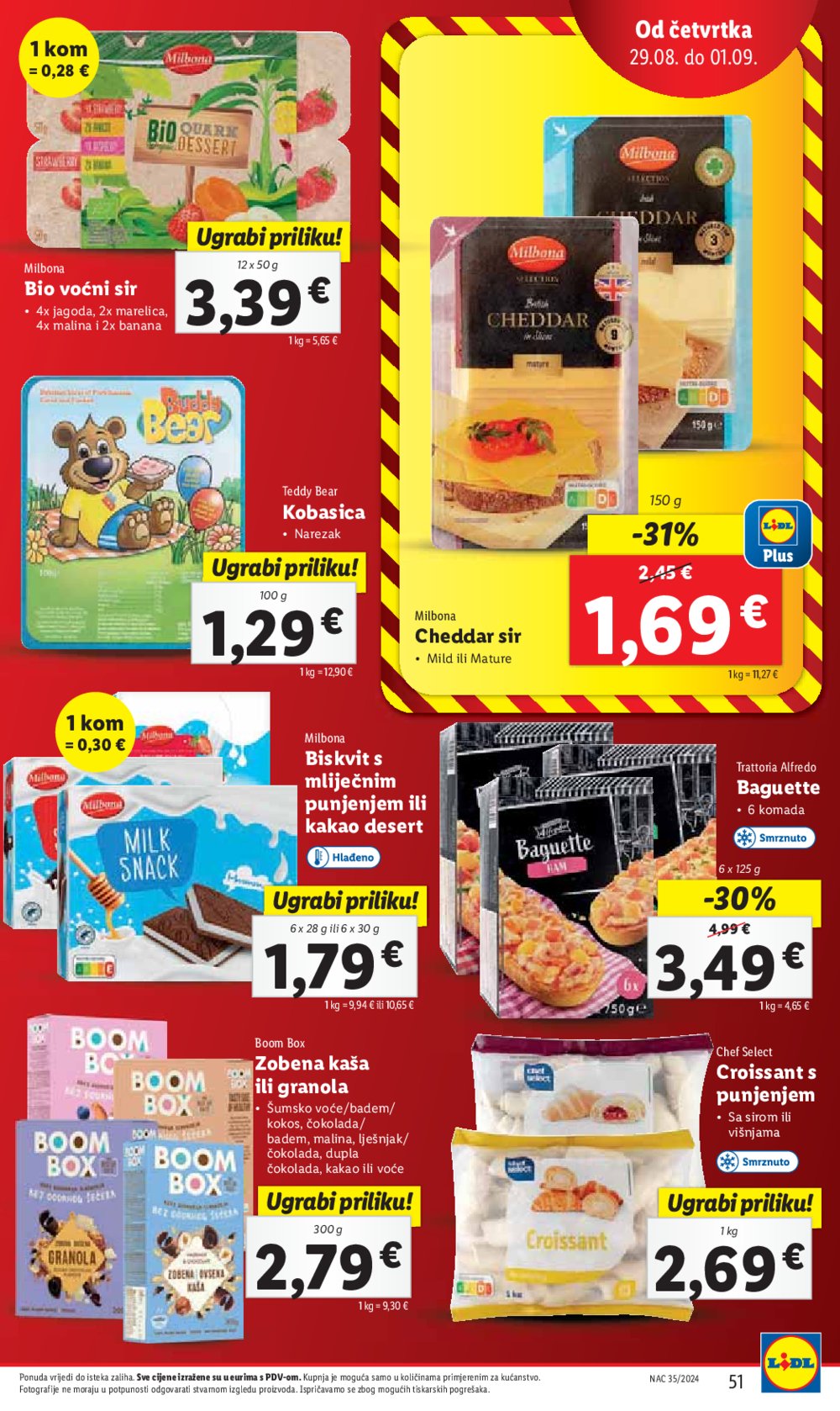 Lidl katalog Super ponuda od ponedjeljka 26.08. - 01.09.2024.