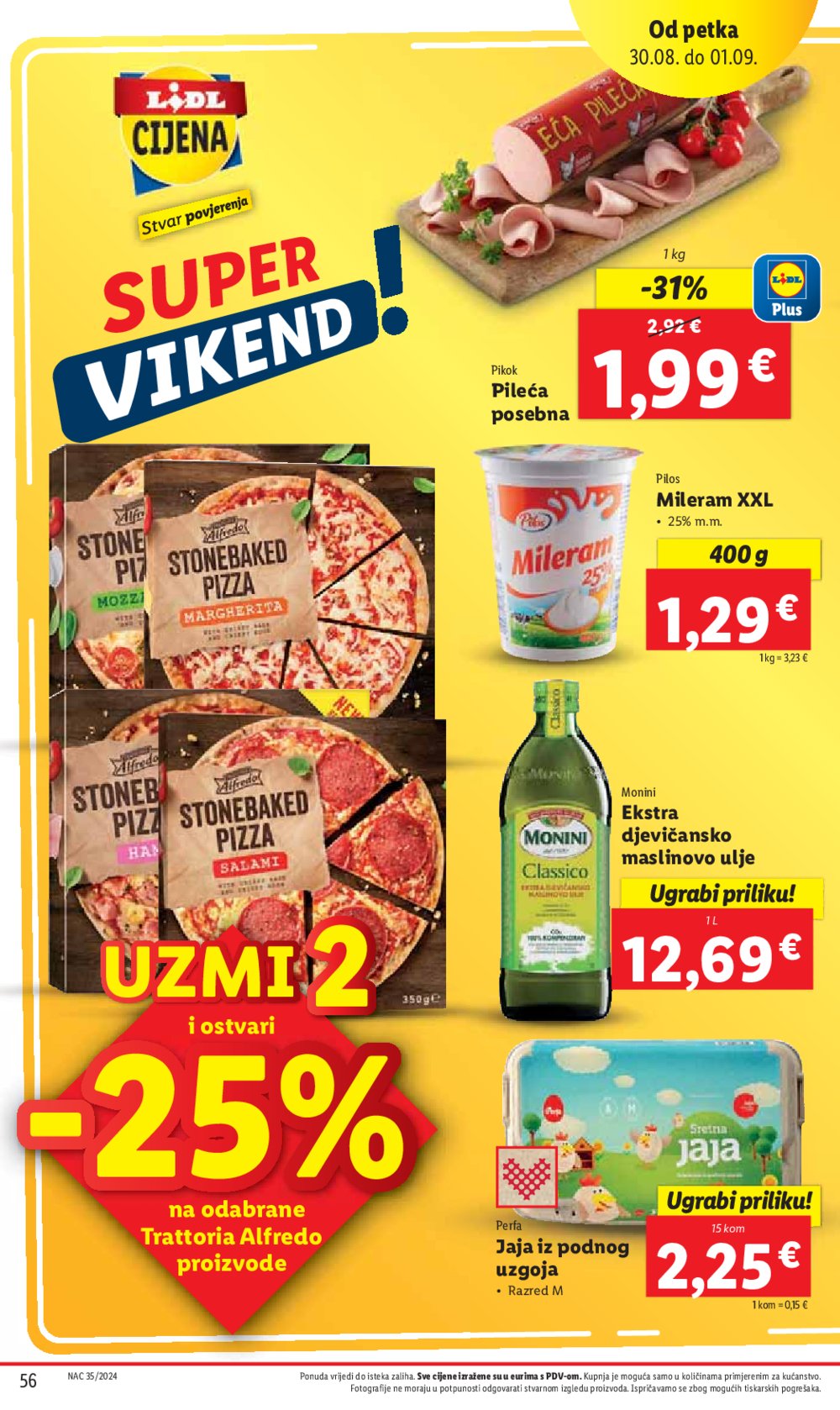 Lidl katalog Super ponuda od ponedjeljka 26.08. - 01.09.2024.