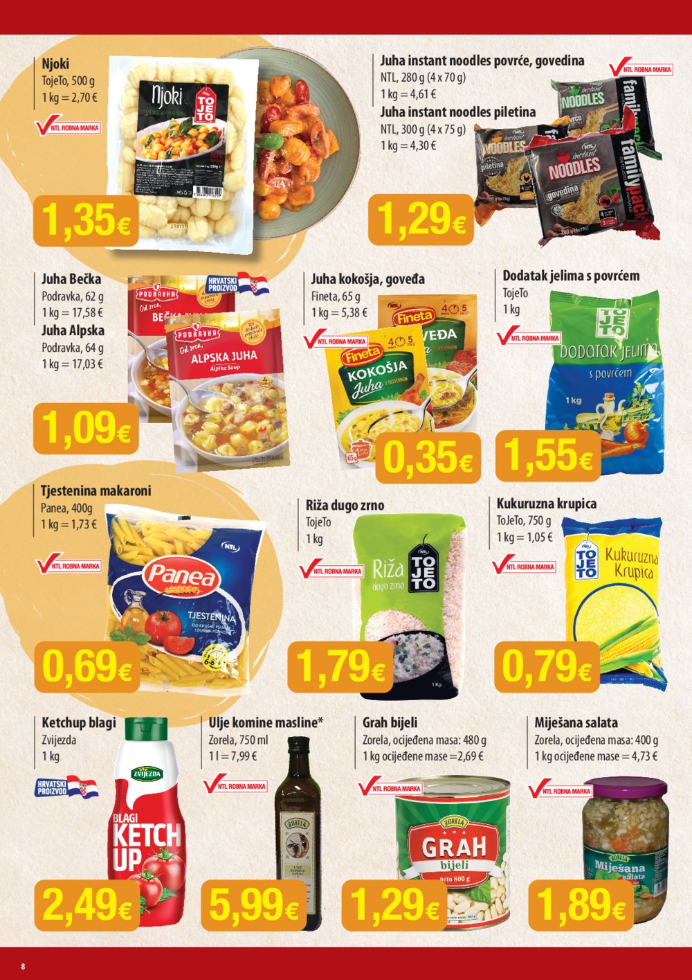 NTL katalog Maxi Tjedna ponuda 21.08.-27.08.2024.