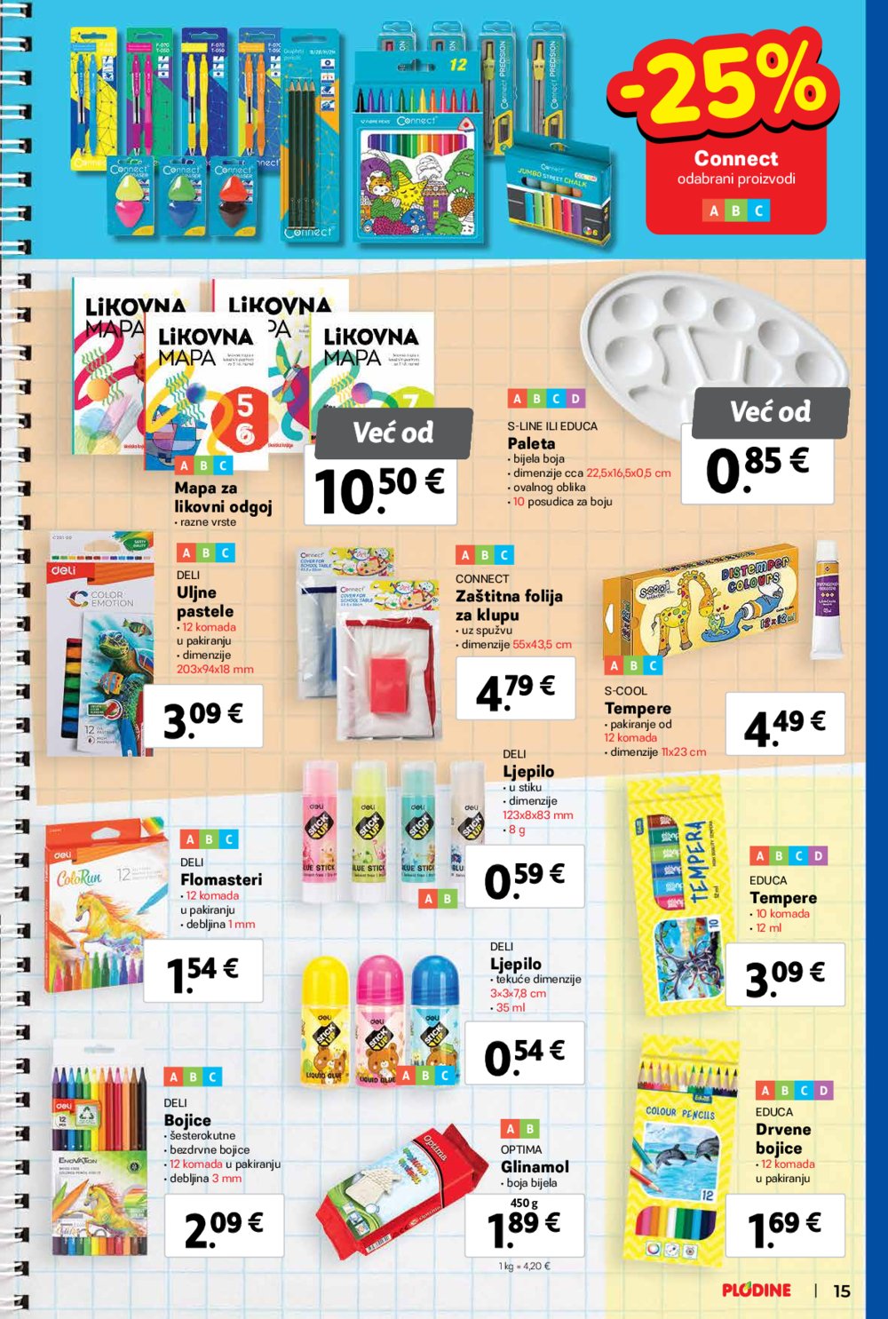 Plodine katalog Sve za školu 07.08.-17.09.2024.