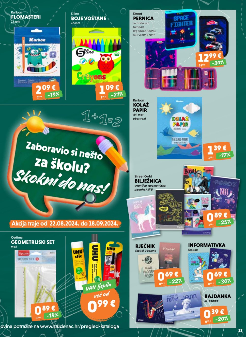 Studenac katalog Akcija 28.08.-04.09.2024.