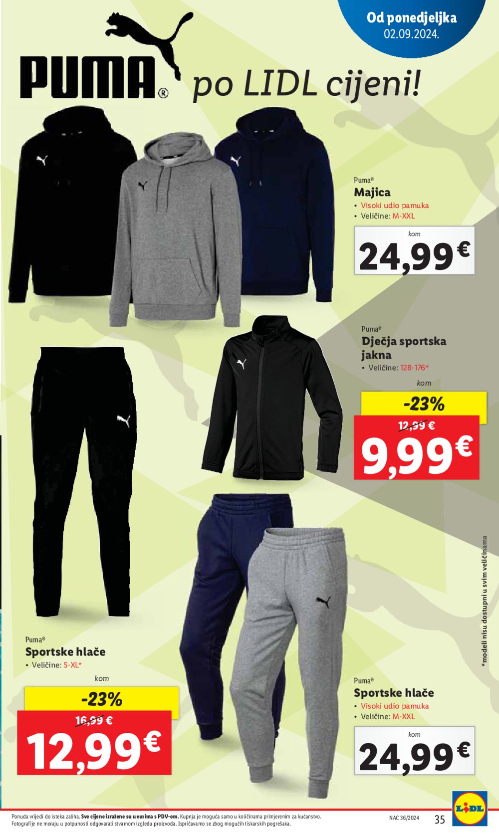 Lidl katalog Super ponuda od ponedjeljka 2.09.