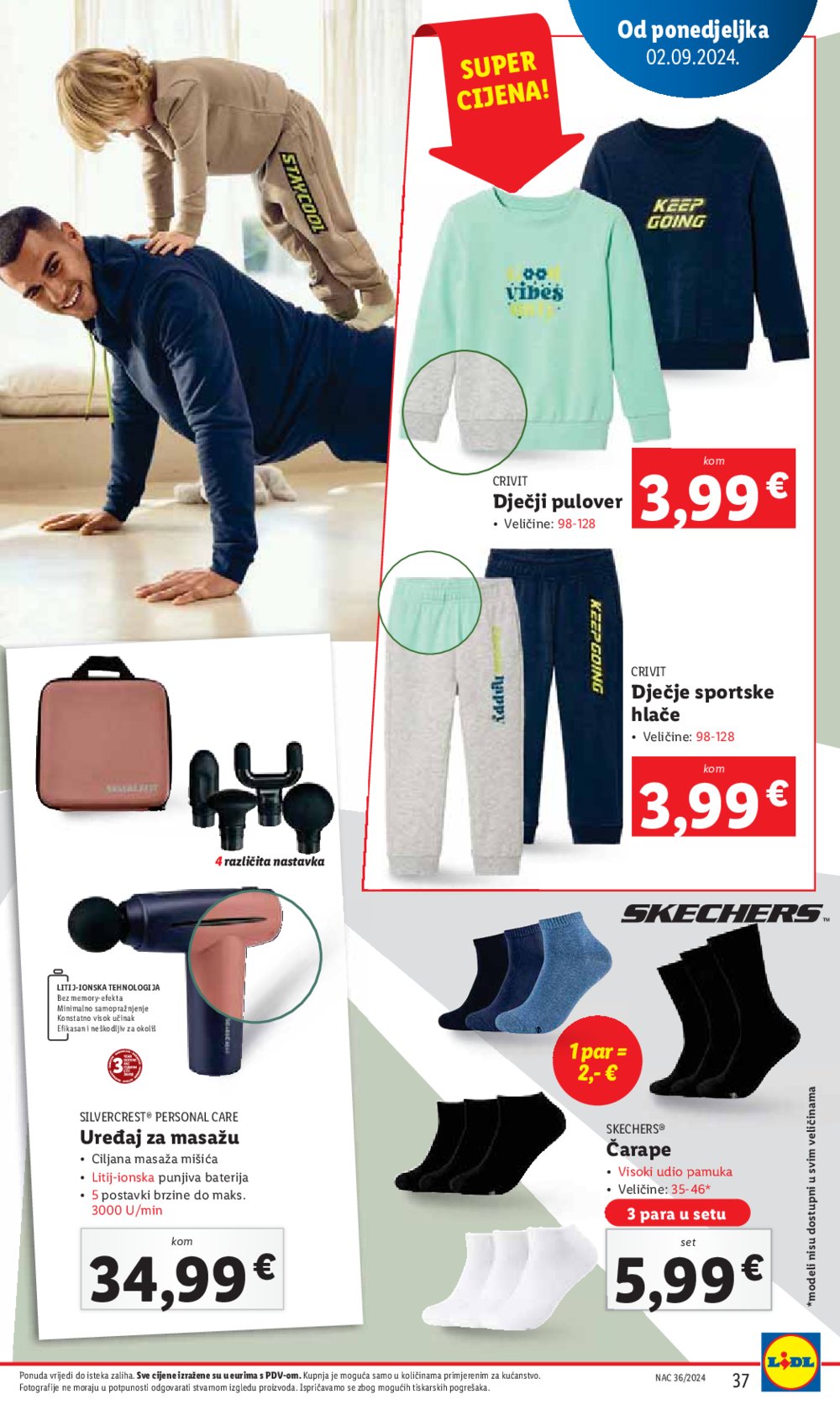 Lidl katalog Super ponuda od ponedjeljka 2.09.