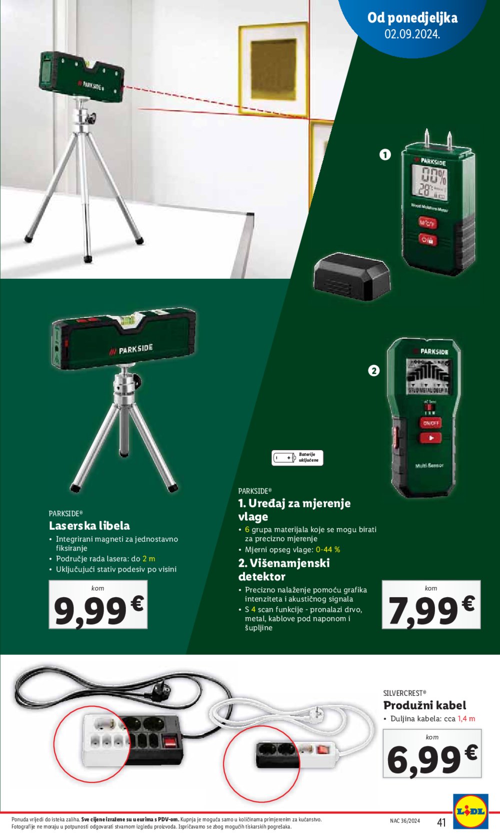 Lidl katalog Super ponuda od ponedjeljka 2.09.