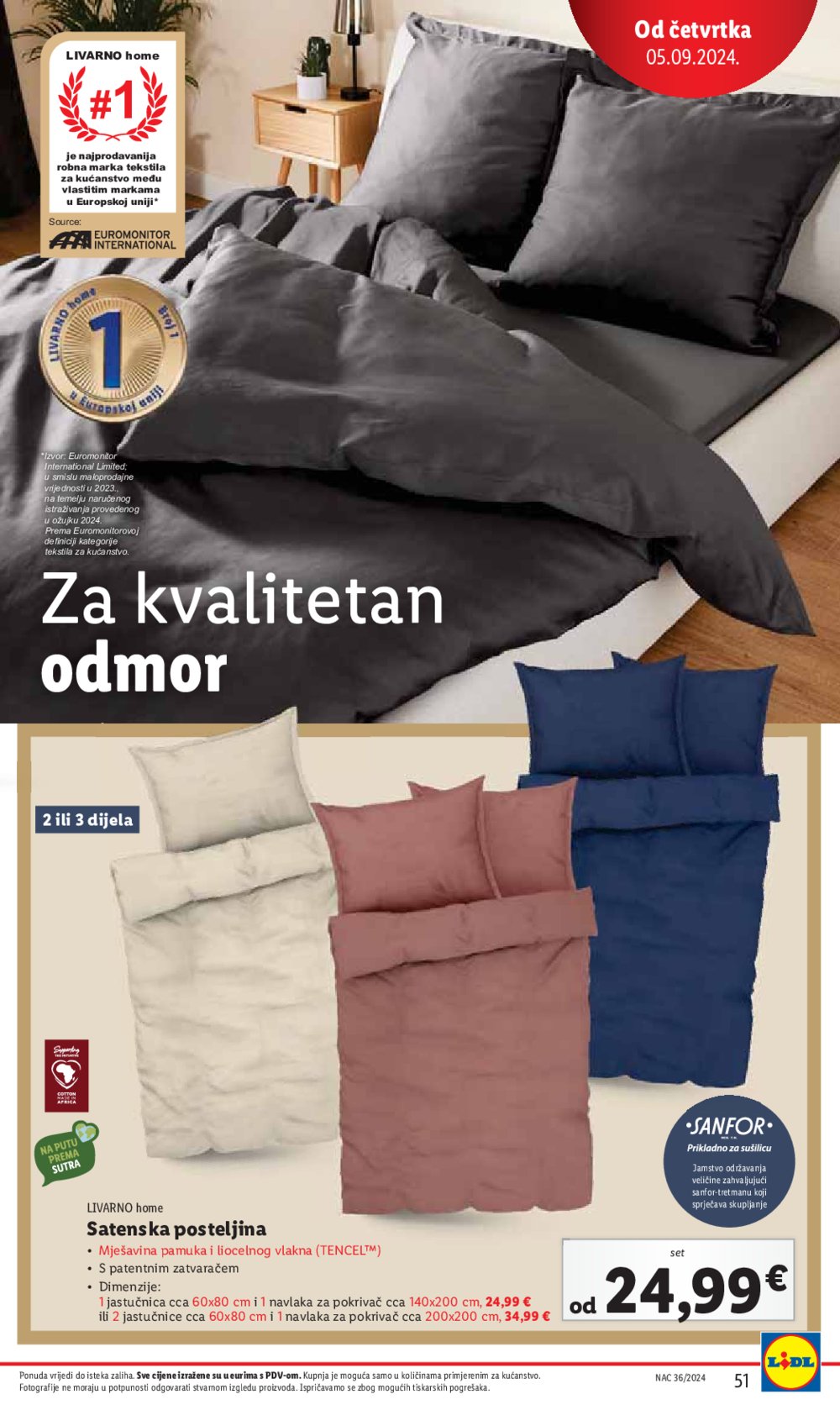 Lidl katalog Super ponuda od ponedjeljka 2.09.