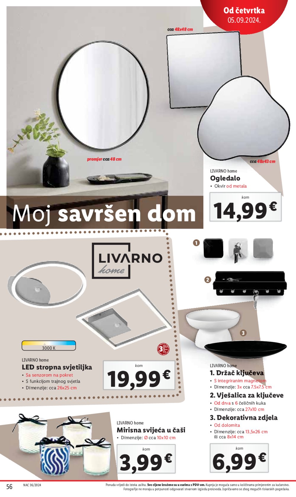 Lidl katalog Super ponuda od ponedjeljka 2.09.