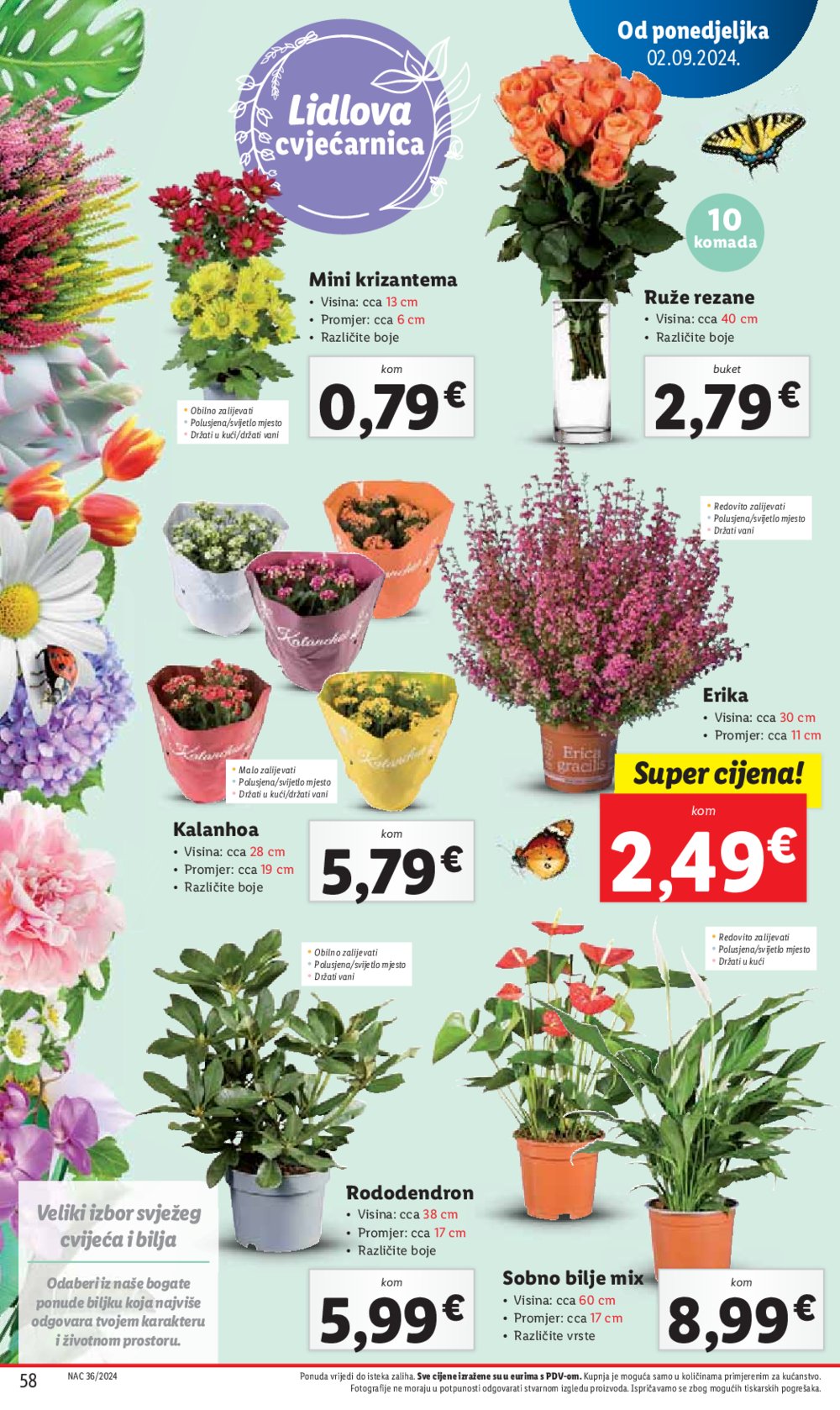 Lidl katalog Super ponuda od ponedjeljka 2.09.