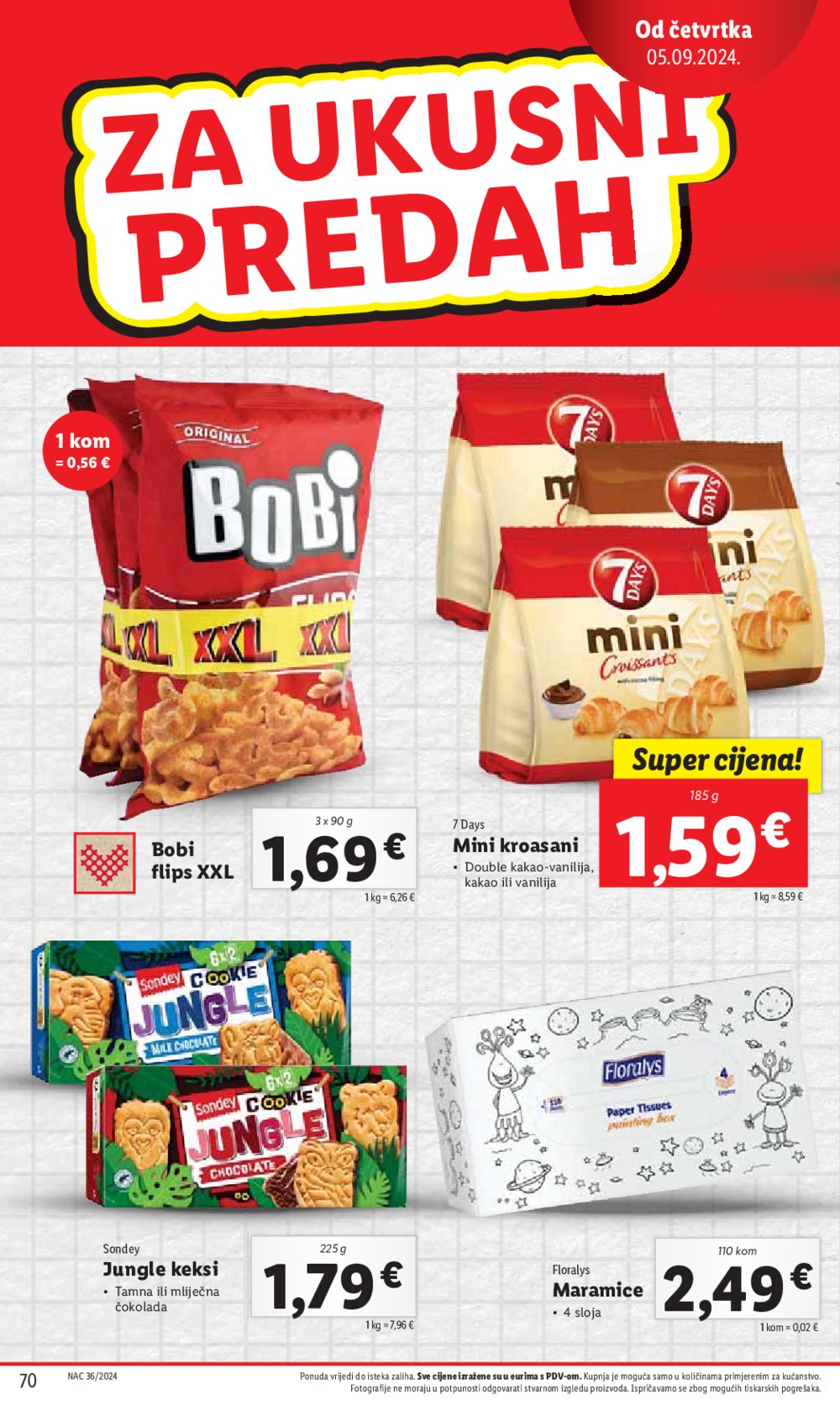 Lidl katalog Super ponuda od ponedjeljka 2.09.