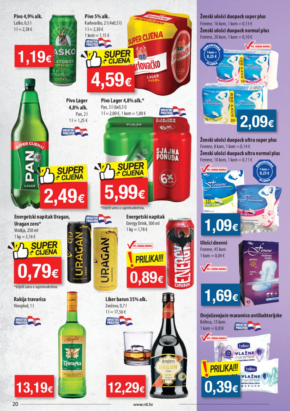 NTL katalog Akcija 04.09.-10.09.2024. Sjever