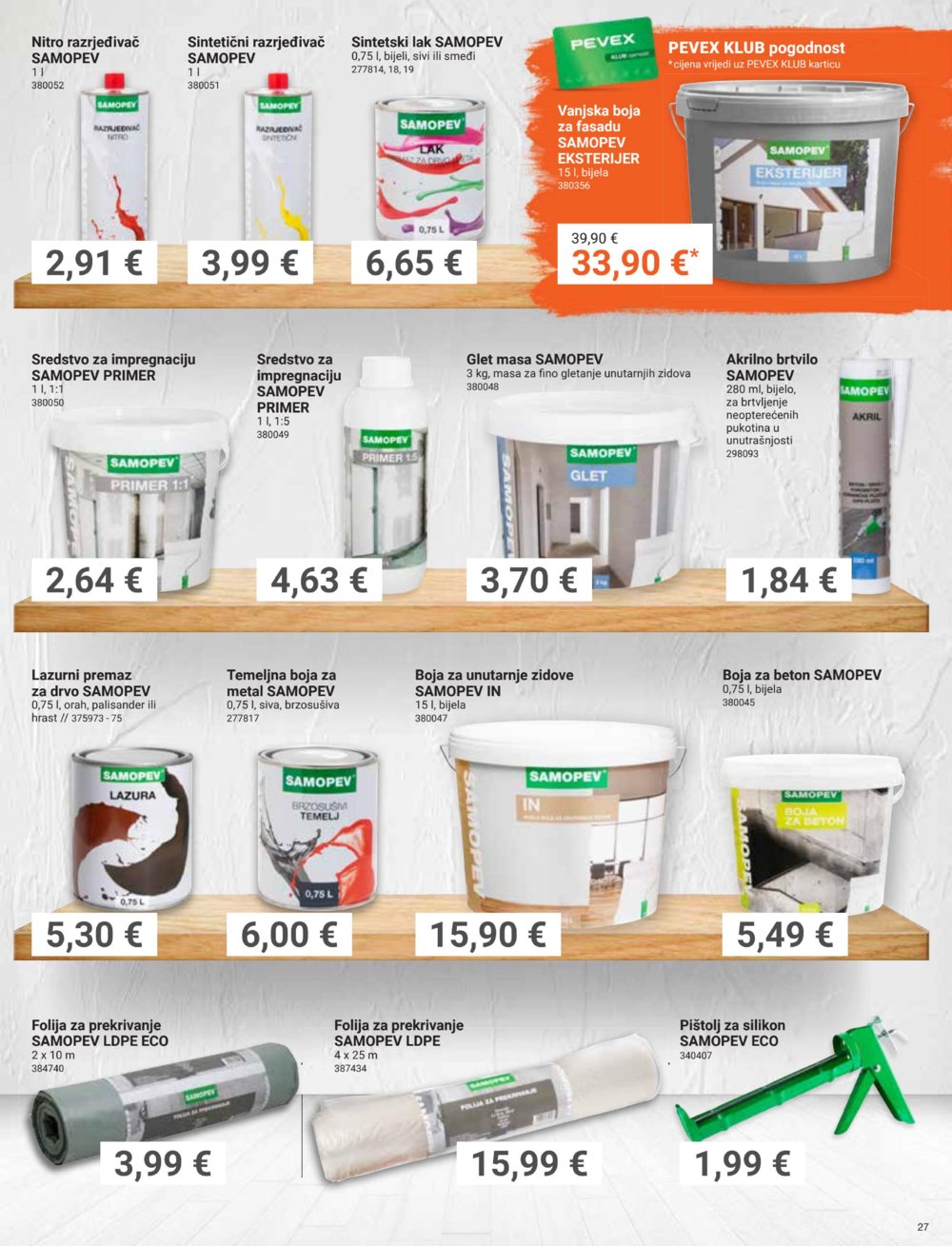 Pevex katalog Akcija 29.08.-23.09.2024.