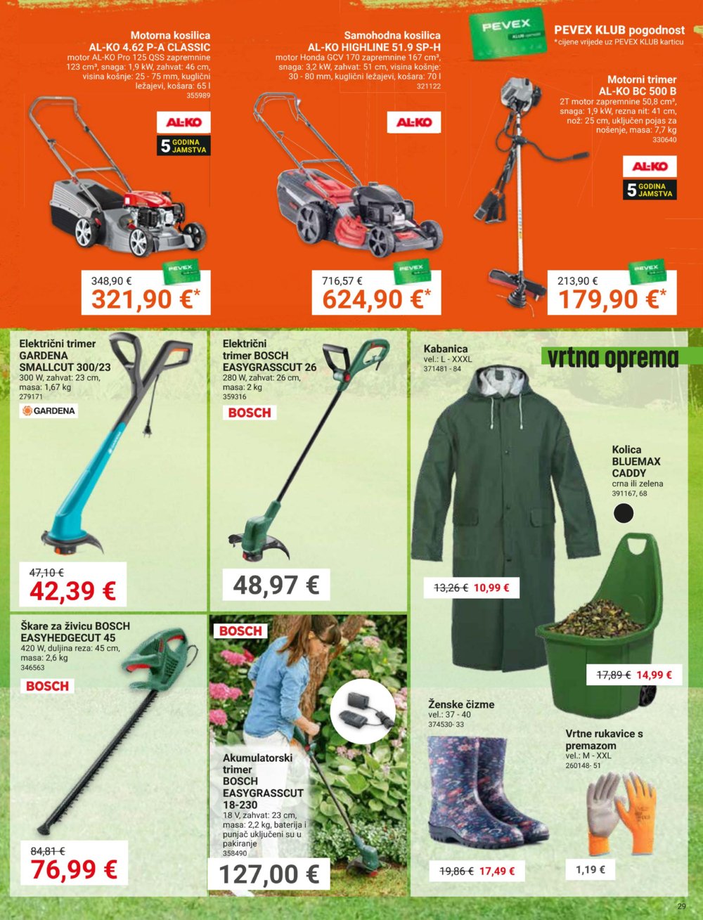 Pevex katalog Akcija 29.08.-23.09.2024.