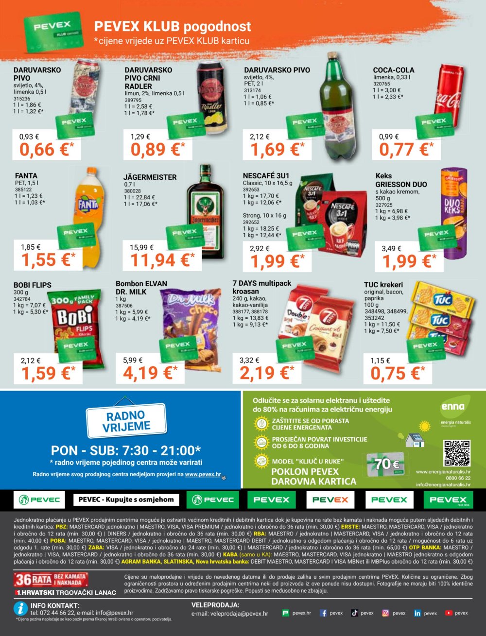 Pevex katalog Akcija 29.08.-23.09.2024.