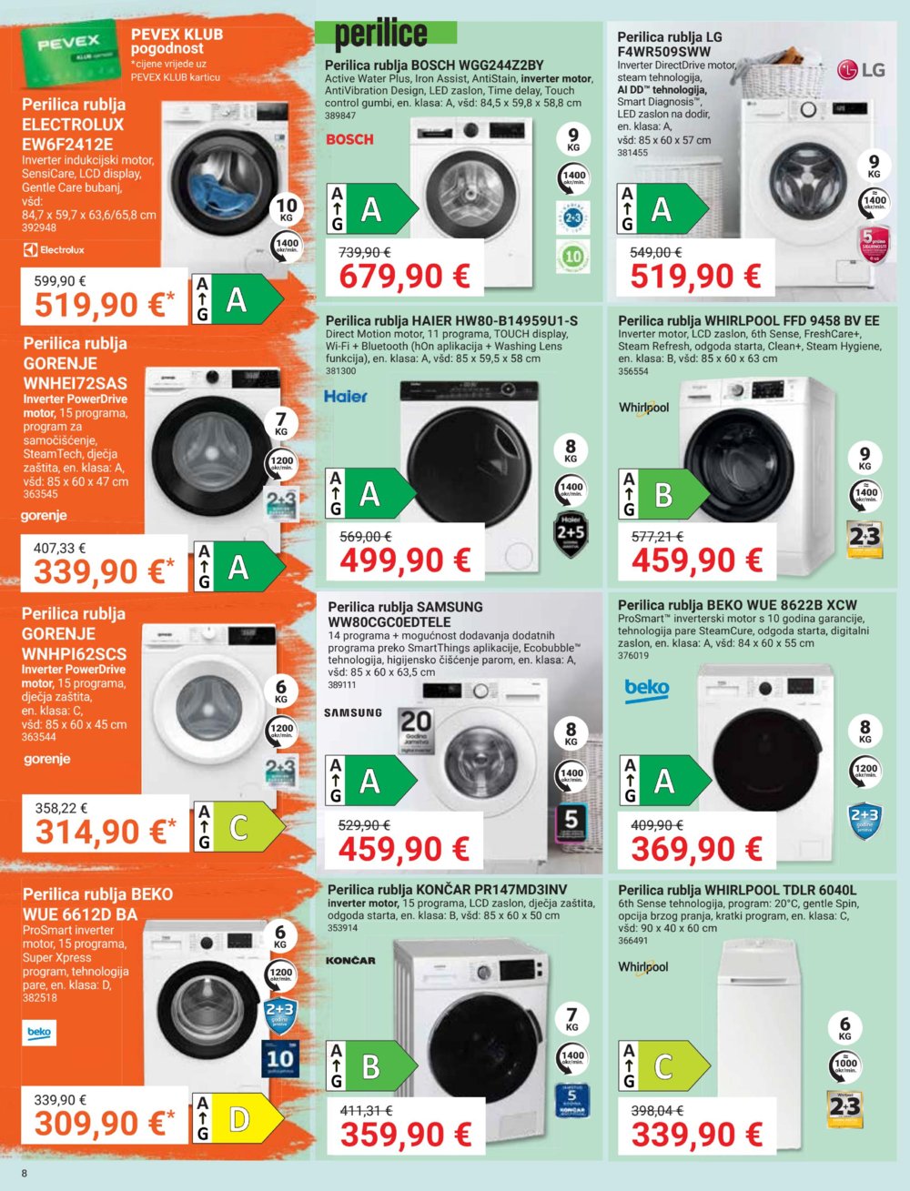 Pevex katalog Akcija 29.08.-23.09.2024.