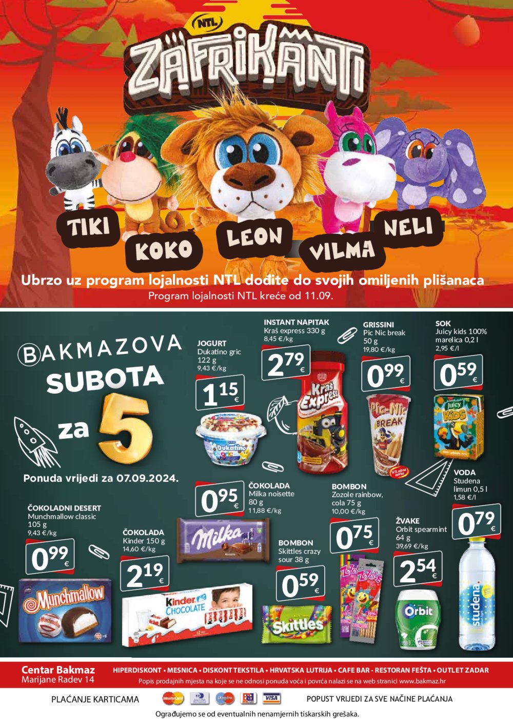 Bakmaz katalog Akcija 05.09.-11.09.2024.