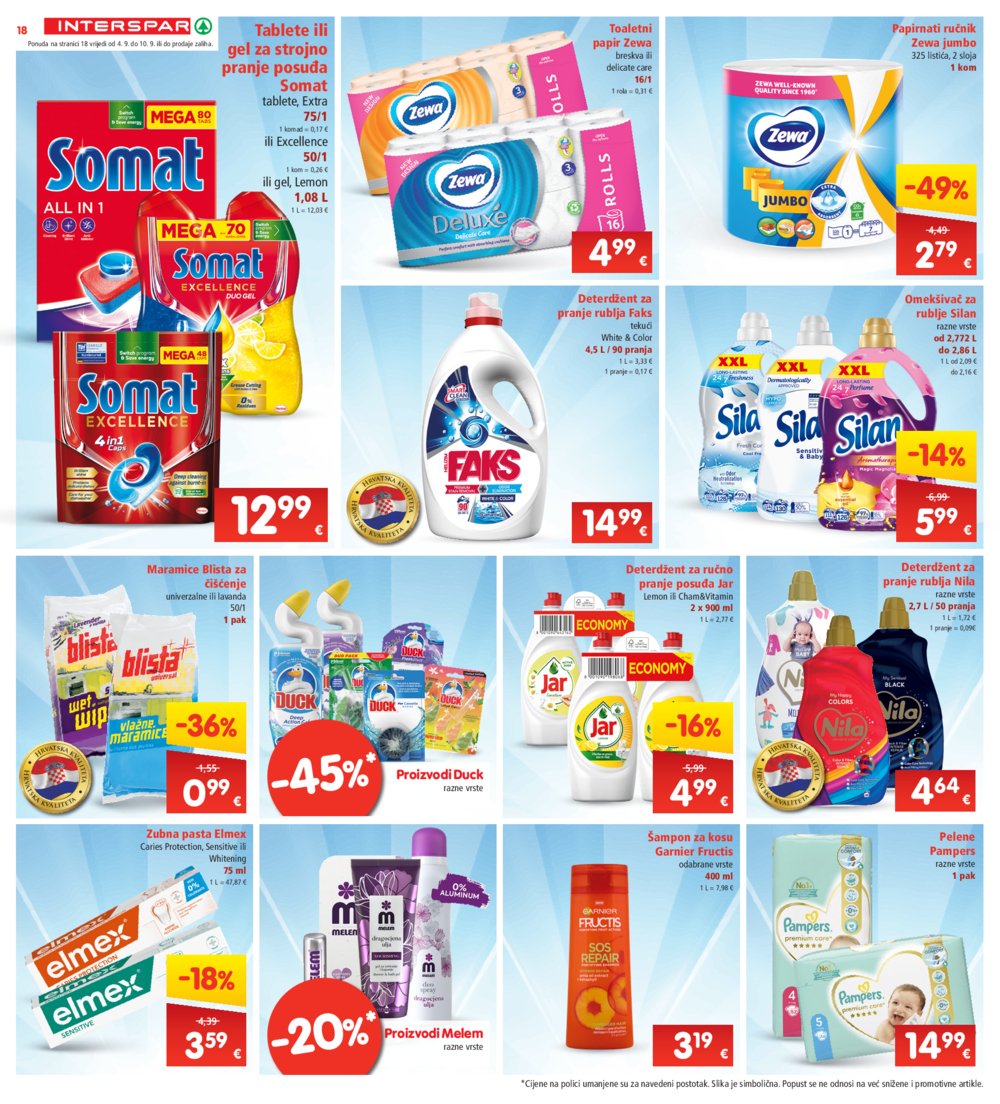 INTERSPAR katalog Akcija 04.09.-10.09.2024.