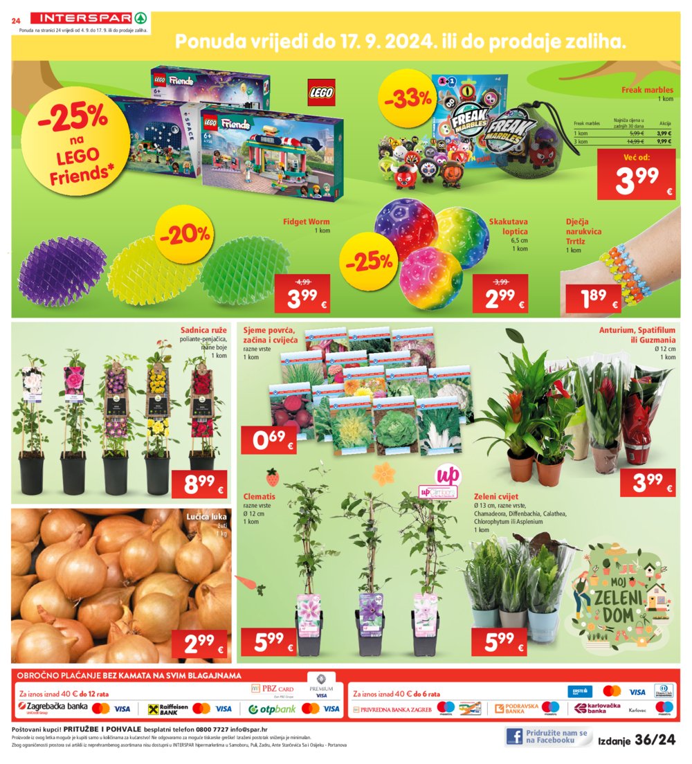 INTERSPAR katalog Akcija 04.09.-10.09.2024.