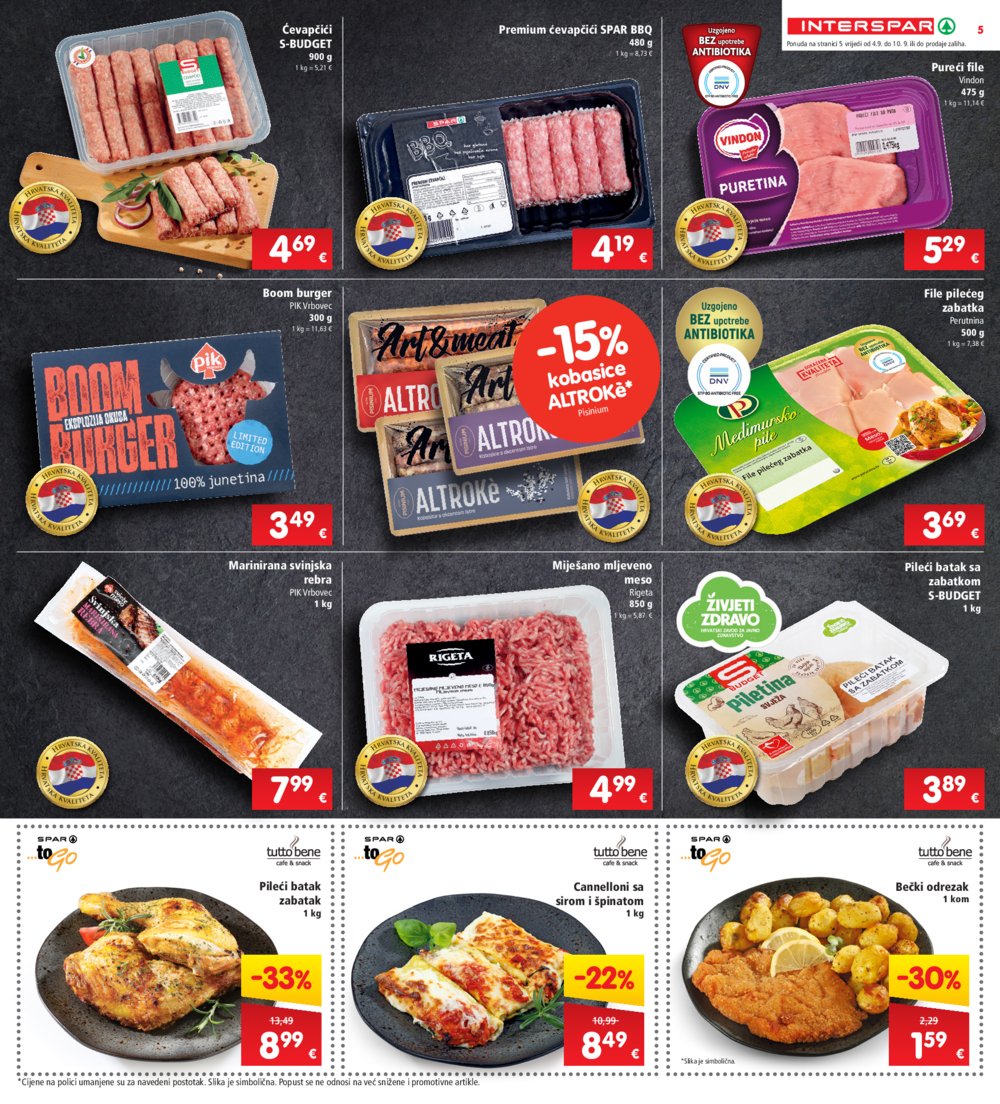 INTERSPAR katalog Akcija 04.09.-10.09.2024.