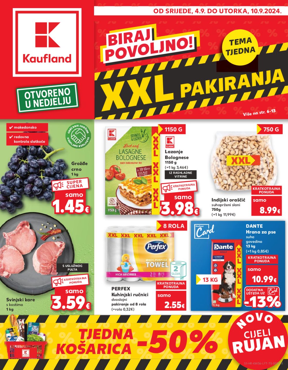 Kaufland katalog Akcija 04.09.-10.09.2024. Dugo Selo