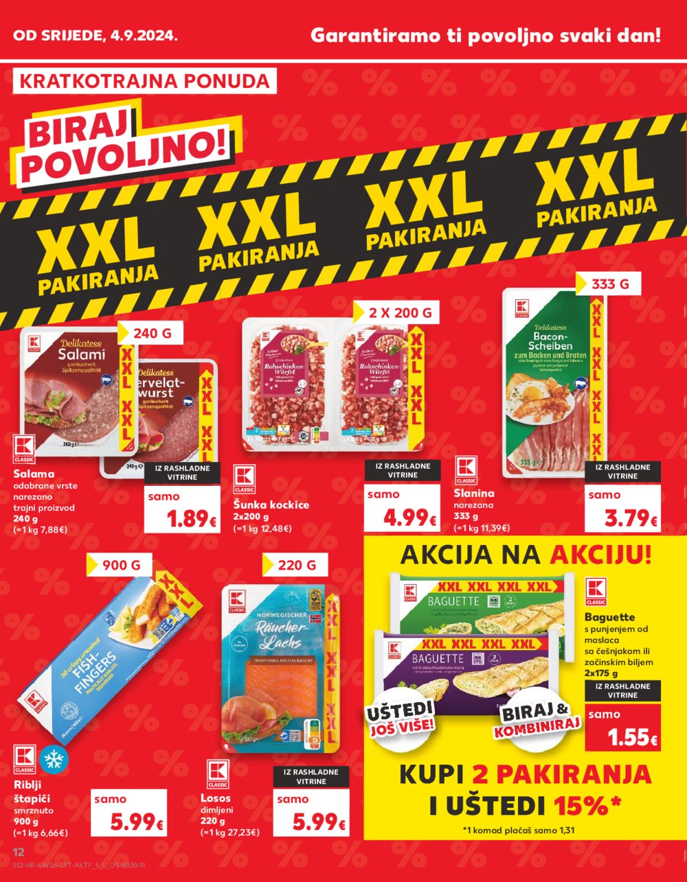 Kaufland katalog Akcija 04.09.-10.09.2024. Dugo Selo