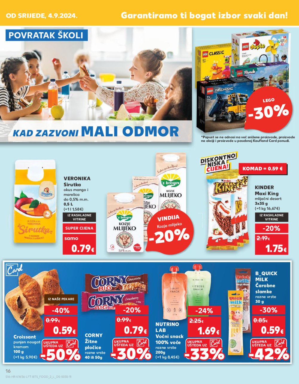 Kaufland katalog Akcija 04.09.-10.09.2024. Dugo Selo